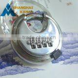 Antique 70mm #304 Stainless Steel Disc Combination Padlock thumbnail-2