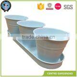 Cheap Mini Garden Decorate Color Painting Metal Flower Pot thumbnail-2