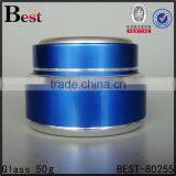 Green Gold Silver Aluminium Cream Jars for Cosmetic Mini Small 5g 10g 15g Aluminum Jar With Metal Aluminum Cap thumbnail-5