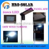 Wind Hybrid 100W Turbine 40W LED Power Solar Light, Time Control Garden Lights,highway Lighting,plaza Lights thumbnail-3