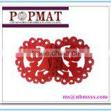 High Quality Heat Insulation Beer Clear Glass Coaster thumbnail-1