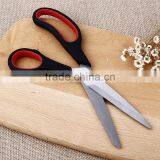Factory Wholesale High Quality Stainless Steel Blade Rubber and Plastic Office Scissors thumbnail-2