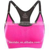 Hot Sexy Woman Spandex Fitness Sports Bra thumbnail-4