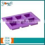 Home Kitchen Use 6-Cavity FDA Approved Silicone Candle Mold thumbnail-1