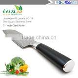 2017 Hot Style of New Products 7 Inch Damascus Santoku Knife With Micarta Handle thumbnail-3