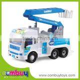 Cheap Plastic Aerial Ladder Friction Toy Diecast Forklift Truck Model thumbnail-1