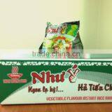 VEGETARIAN FLAVOUR INSTANT RICE NOODLES (HU TIEU) - 60g thumbnail-1