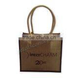 2017 Best Promotional Jute Shopping Bag With Button Closure thumbnail-1