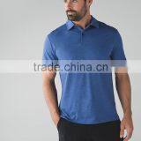 Light Pima Cotton Fabric Bacterial Strain Quick Dry Golf T-shirt Mens Polo t Shirt thumbnail-1