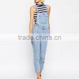 2015 Fashionable Hot Sale OEM Customized Denim Women Elegant Overalls thumbnail-1