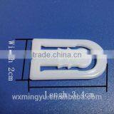 Wave U Shape Clear Plastic Clip For Shirt Garment Packaging Accessories