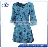 Fashion Latest Tie -Dye Summer Dresses Woman 2017 thumbnail-3