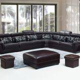 Modern Leather Sofa Bed Furniture thumbnail-1