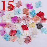 Mix Flat Back Shell Beads Phone Sticker Handmade Diy Faux Shell Beads for Fingernail Decorations Cheap Colors Shell Beads thumbnail-4