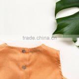 Ins Style Linen Fabric Clothes Baby Boutique Apparel Unique Baby Names Pictures thumbnail-4