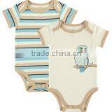 Printed Summer Wear Short Sleeve Pattern Custom Made Infant Cotton Smocked Infant Baby Clothes Wholesale Price thumbnail-4