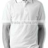 White Polo Shirt/Collared T-shirts thumbnail-1