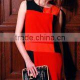 Latest Red Elegant Slimming Matching Family Dresses thumbnail-1