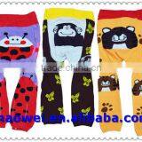 Cute Jacquard Fancy Design Baby Cotton Tights Baby Girl Pantyhose