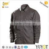 Men Dark Grey Flame Resistant Insulated Parka thumbnail-1
