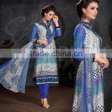 Glamour Beauty Designer Semi Stitch Salwar Kameez Collections thumbnail-2