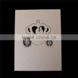 Paper Wedding Party Name Place Card Crown Pink Orange thumbnail-2