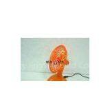 Heart 7 Red LED Message Mini USB Desk Fan 5V 2W for Home, School