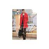 Stylish Double-breasted Turndown Collar Long Sleeve Women Overcoat thumbnail-1