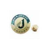 Metal Iron Shinny Gold Personalized Lapel Pins With Various Colors and Waves thumbnail-1