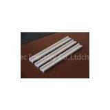 Silver Aluminum Extrusion Channel Mill Finished / Anodized