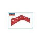 Aluminum Alloy CNC Machined Parts For Furniture , Red Colored Anodized