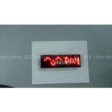 P1.8 red color led badge/nametag