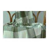 Patina Plaids Bamboo Baby Blanket Moisture Absorption , Cot Blankets