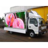 Full Color P10 1R1G1B 1/4 Scan 960 * 960mm Led Mobile Billboard on Vehicles