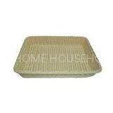 Square Handweaved PP Rattan Fruit Basket With Any PMS Color thumbnail-1