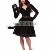 2017 Cosplay Sexy Black Cat Skirt for Halloween Party thumbnail-2