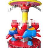 3 Spider Man Merry go Round Carousel / Rocking Horse for Kid's Theme Park Outdoor Playground