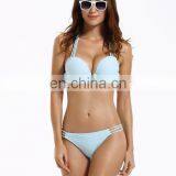 Push up Halter Add -2-cups Bikinis Woman Swimwear 2017 thumbnail-1