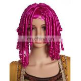 MCW-0398 Party Masquerade synthetic long women purple dreadlocks wig