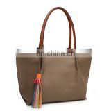 ICTI SEDEX factory hot sale fashion croco pu lady bag / lady hand bag plush panda backpack