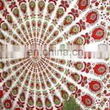 Queen Size Wall Hanging Mandala Tapestries Hippie Art Tapestry Beach Throw Blanket Hippie Peacock Wall Hanging Picnic Wholesale thumbnail-3