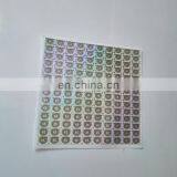 Custom Round Silver Hologram Label Self Adhesive Laser Sticker thumbnail-5