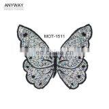 New Design Sequin Neckline;sequin Motif;seqiun Collar for Ladies Garment thumbnail-1