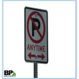 Cut Ending Galvanized Square Sign Post thumbnail-3