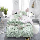 Whole Sale 100% Cotton Bedding Sets Duvet Cover Bed Linen Sheets With Green Tree Delicate Pattern High Quality for Living Room thumbnail-3