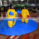 Popular Kids and Adults PVC Foam Stuffed Training Inflatable Wresting Sumo Suits With Mat thumbnail-5