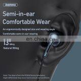 Remax RM-512 Hot Sell Metallic In-ear Headphone Wired Sports Earphone With Mic thumbnail-5