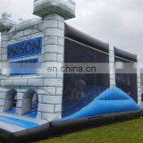 Closed In Inflatable Prison Break Bounce House Obstacle Course Challenge Sport Game thumbnail-2