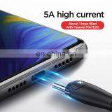 JOYROOM S-M393 Usb Cable Quick Charging Braided Cable Type-c for Huawei 5A With Light thumbnail-5