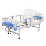 Good Quality Hot Sale Factory 2 Crank Hospital Manual Medical Bed 2 Cranks Manual Medical Hospital Beds Price thumbnail-3